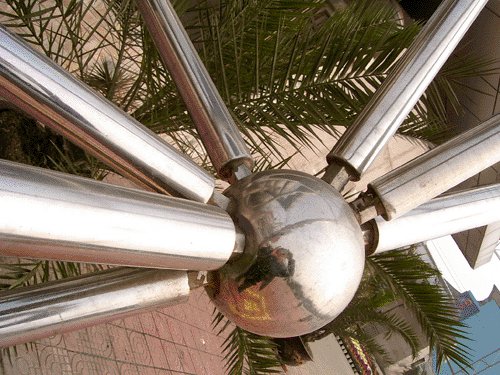 许昌不锈钢螺栓球网架