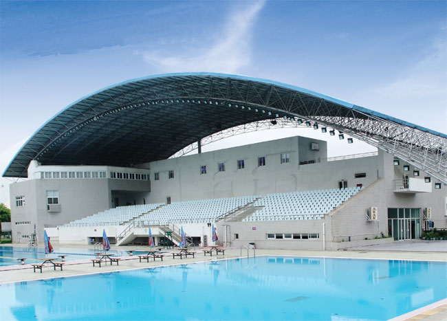 许昌游泳馆网架